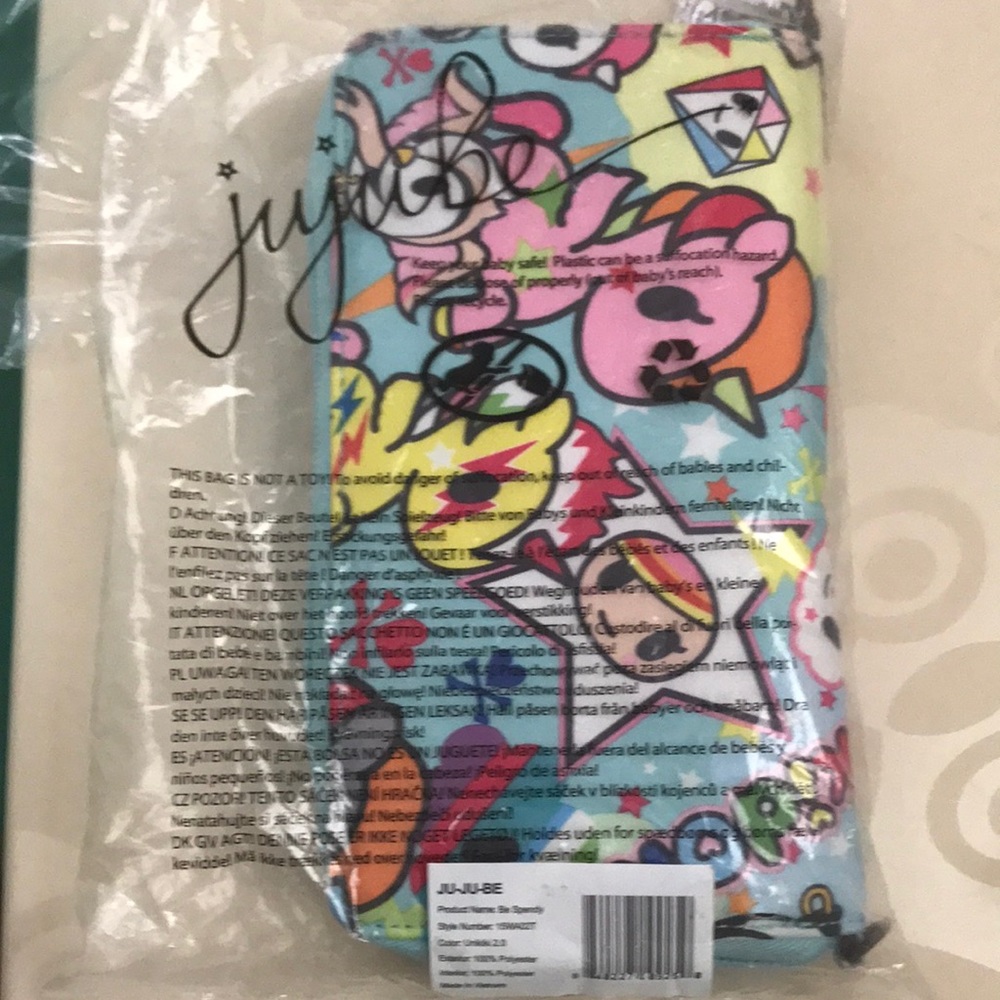 Tokidoki x Ju-Ju-Be Zip Around Long Wallet Be Spendy Unikiki 2.0